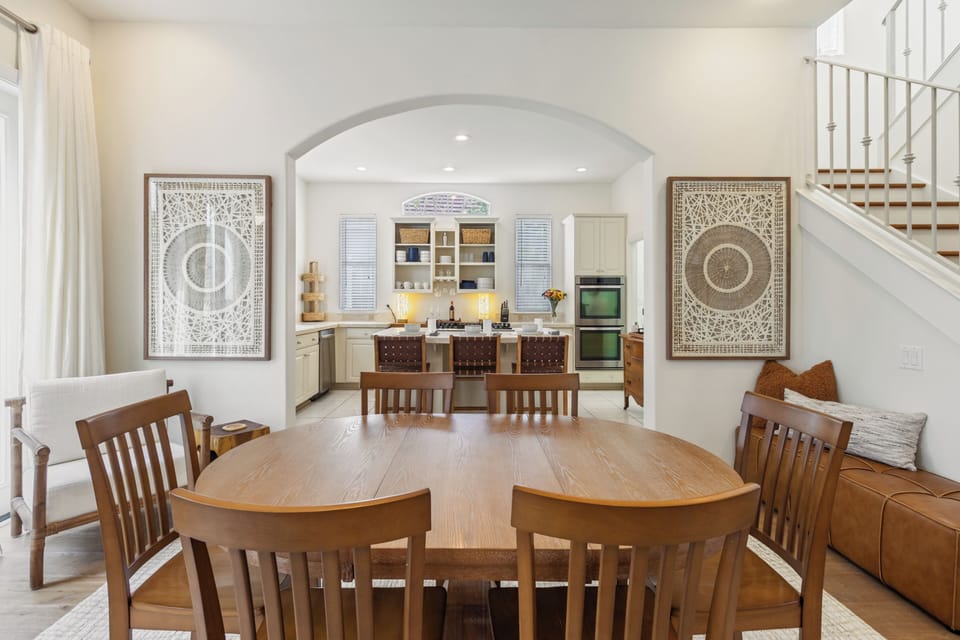Large dining table