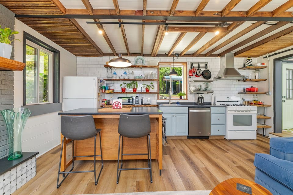 Bright and stylish with modern appliances, perfect for culinary adventures!