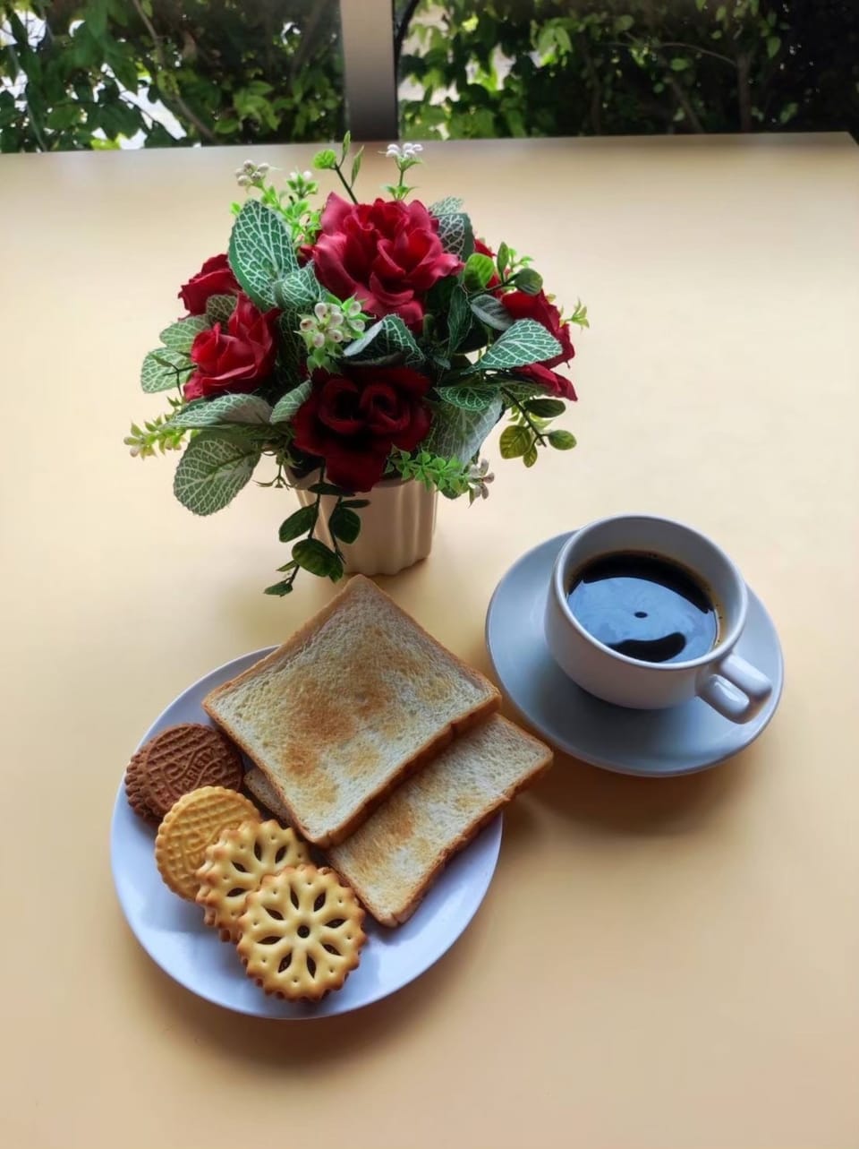 Breakfast area
