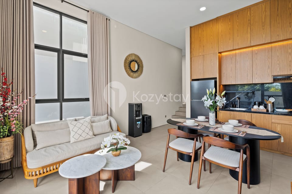 Villa, 3 Bedrooms, Private Pool, Pool View | Living area | Flat-screen TV