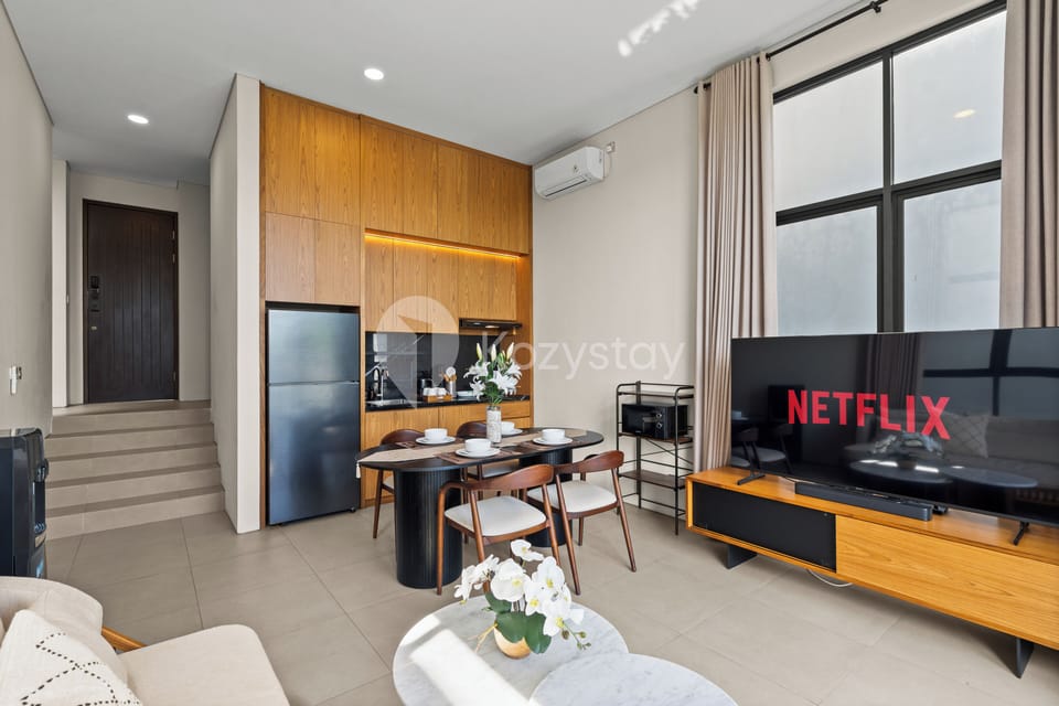 Villa, 3 Bedrooms, Private Pool, Pool View | Living area | Flat-screen TV