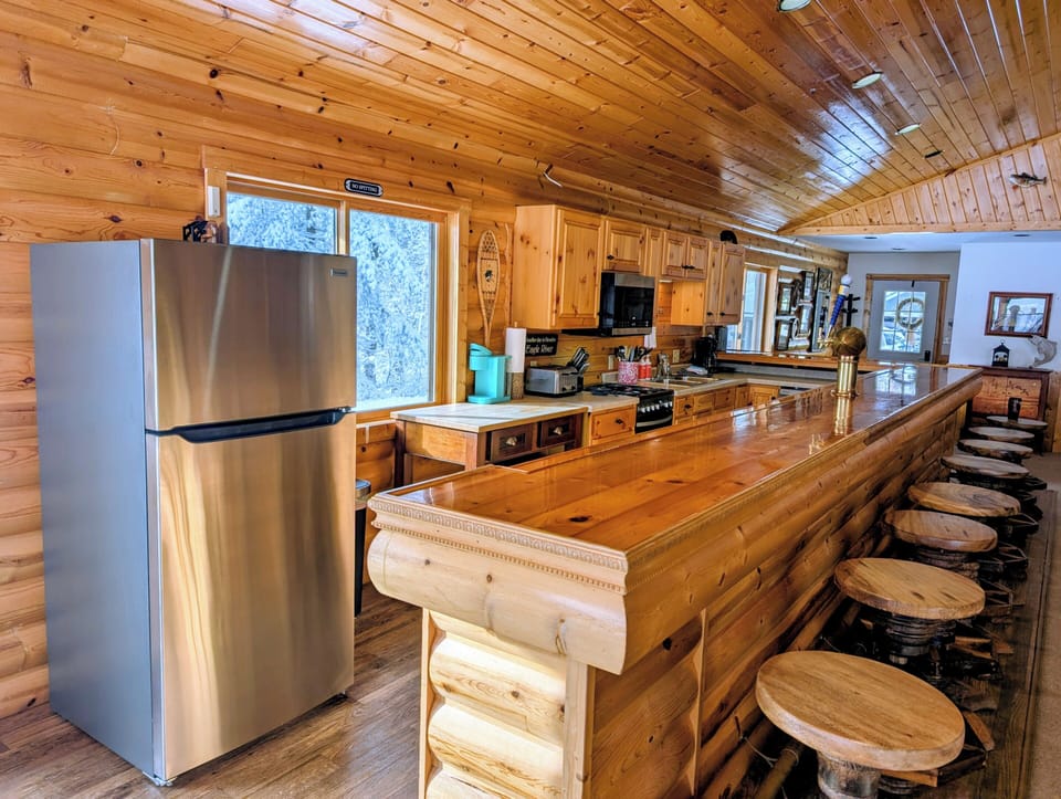 Bar Seating at Kitchen