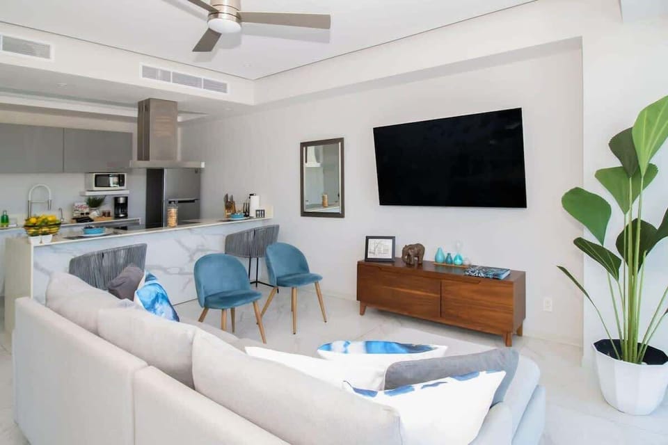 Wall-mounted Smart TV