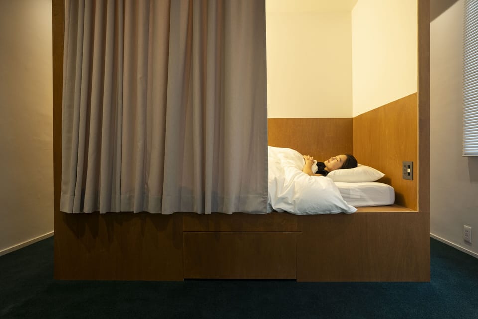 Classic Shared Dormitory, Mixed Dorm, Non Smoking (Capsule, 3rd-4th Floor, 1 Bed) | Desk, laptop workspace, free WiFi, bed sheets