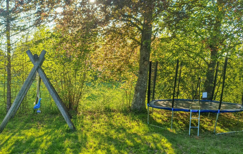 outside