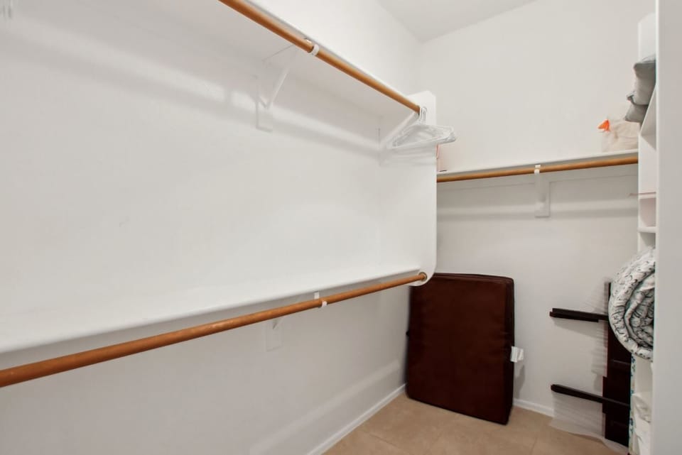 Master closet