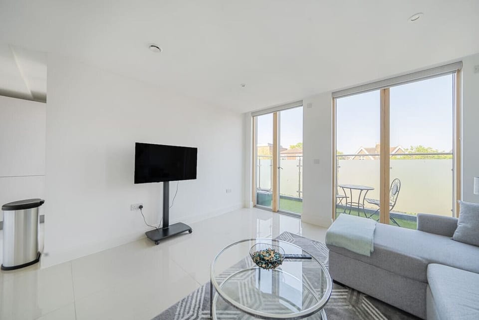 Living Room with Sofa Bed