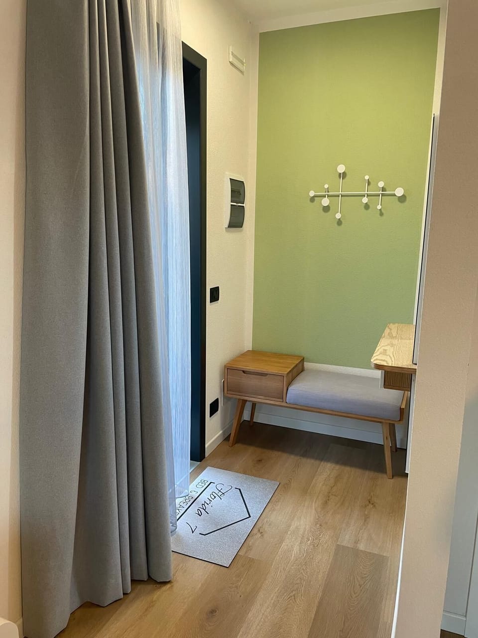 Comfort Double Room, Garden View (3) | In-room safe, desk, laptop workspace, blackout drapes