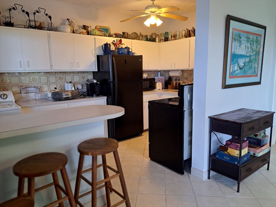Kitchen with breakfast bar
