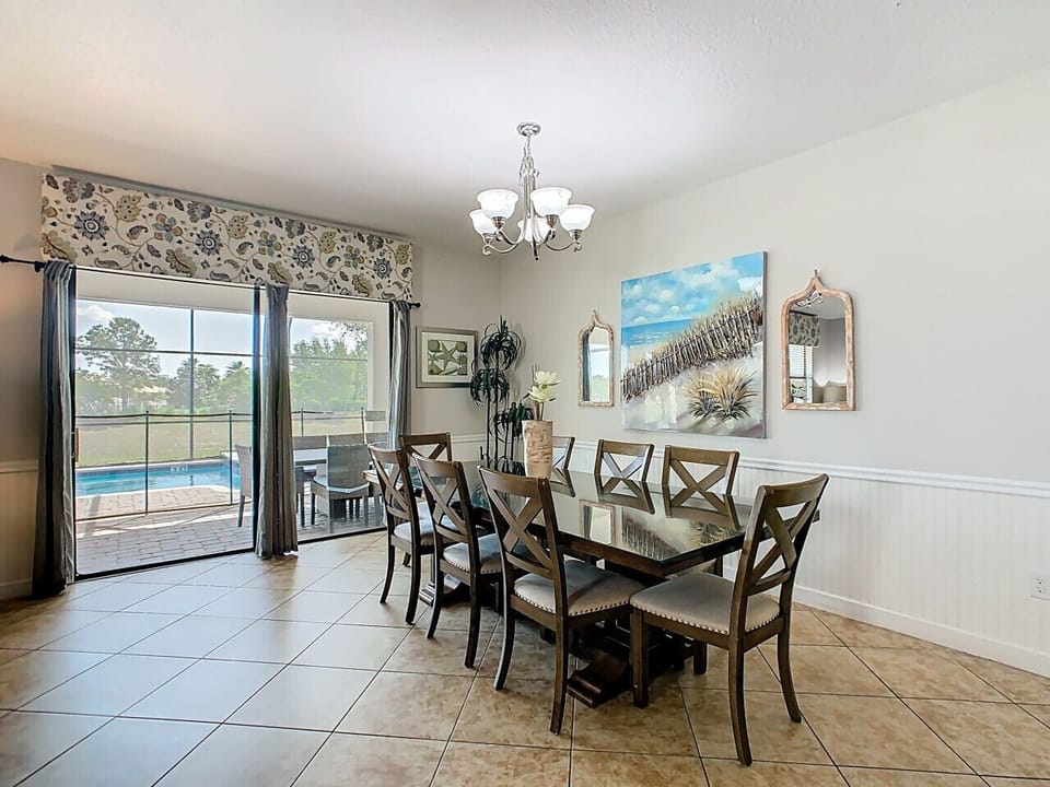 Dine your home cooked meal in our dining area