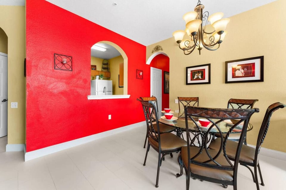 Dine your home cooked meal in our dining area