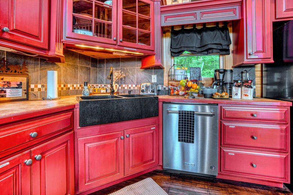 Full Kitchen 1 | Modern Appliances | Rustic Style