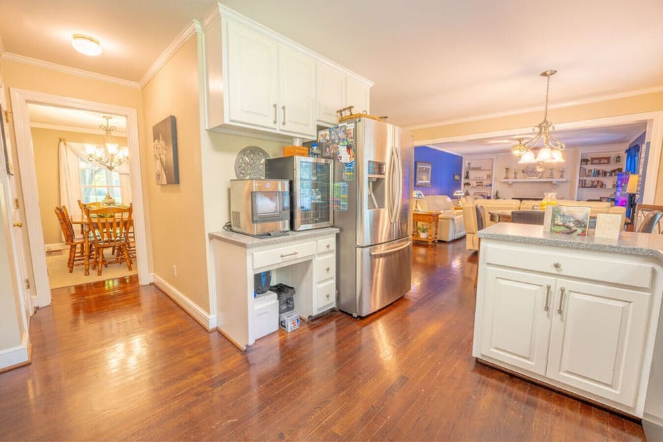 Spacious Kitchen | Stainless Steel Appliances | Open Flow to Dining & Living Areas