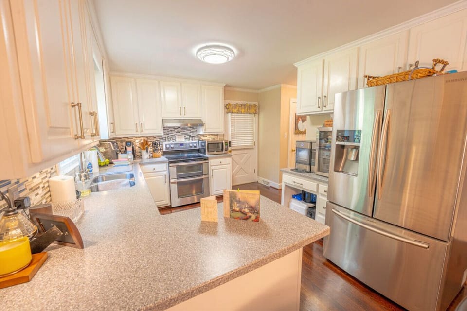 Spacious Kitchen | Stainless Steel Appliances | Open Flow to Dining & Living Areas