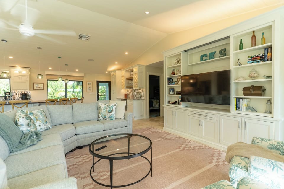 TV area with Sonos Speakers
