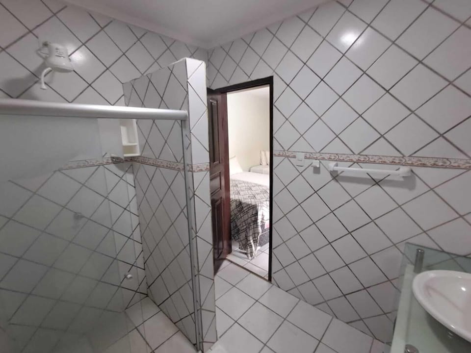 Family Room | Bathroom | Shower, towels, soap, toilet paper
