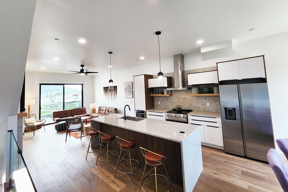 Gourmet kitchen for the cook in the family.