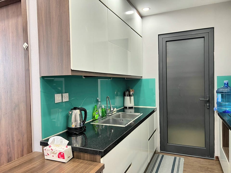 Shared fridge, microwave