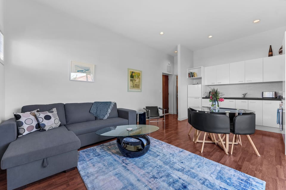 Open plan Kitchen, dining and living area
