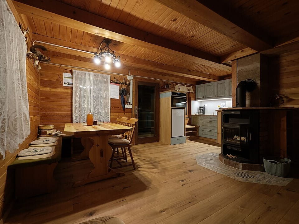 Main floor, view from the couch.