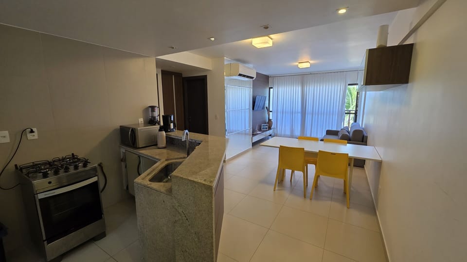 Superior Apartment, Sea View | Private kitchen | Microwave, oven, stovetop, cookware/dishes/utensils