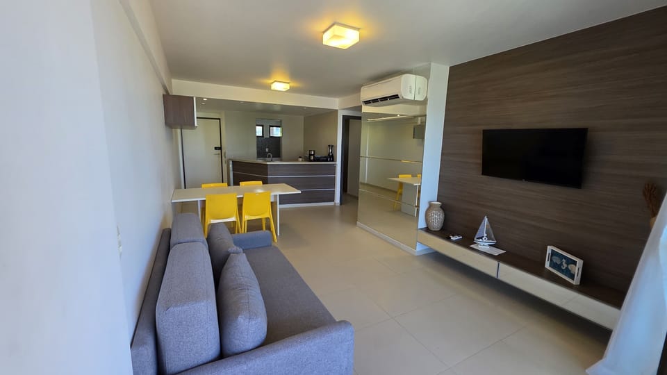 Superior Apartment, Sea View | Living area