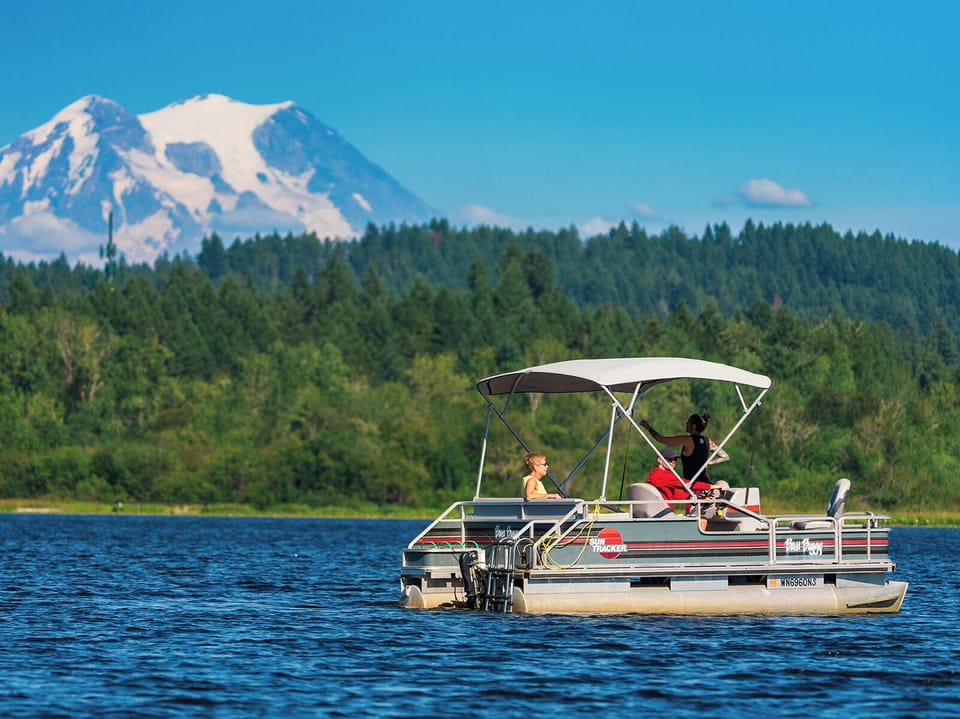 Rent a pontoon! 