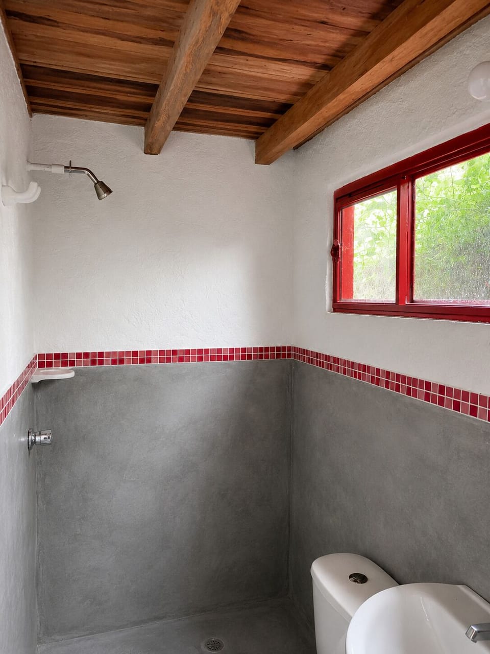 Shower, towels