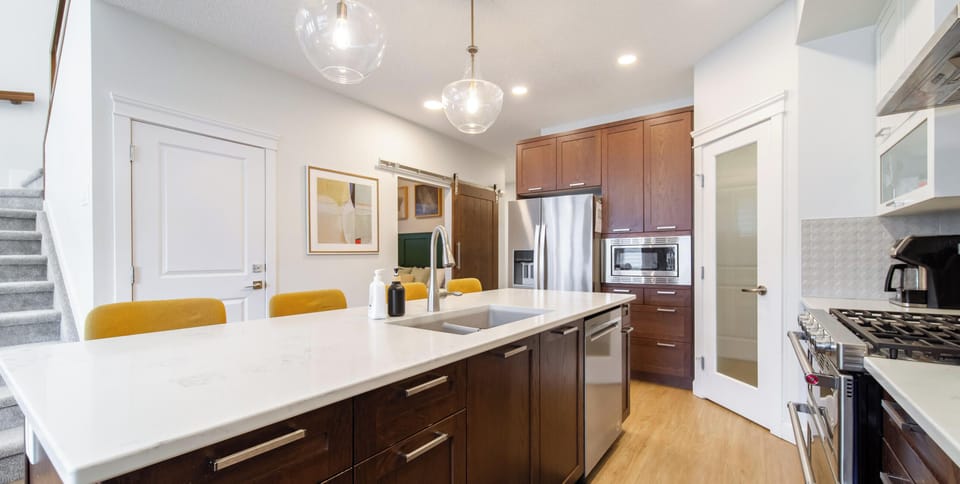 Premium kitchen built for group cooking and shared moments