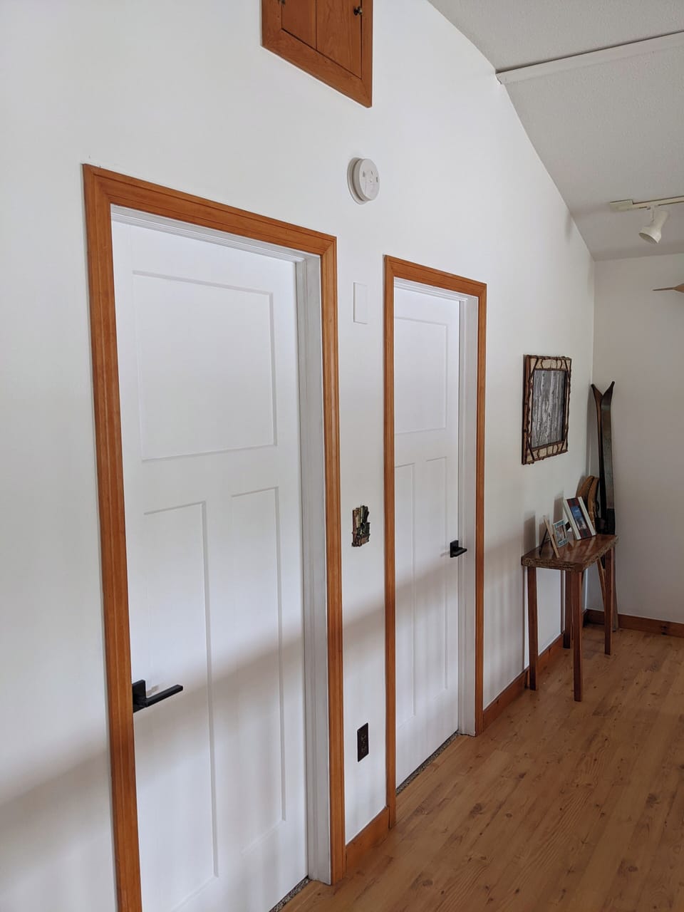Hallway to second level bedrooms