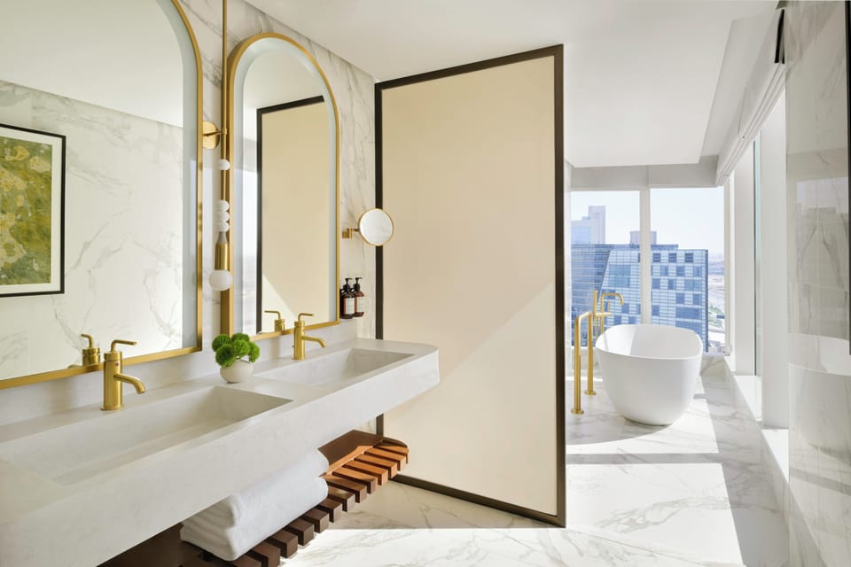 Suite, 2 Bedrooms (High Floor, KAFD View) | Premium bedding, pillowtop beds, minibar, in-room safe