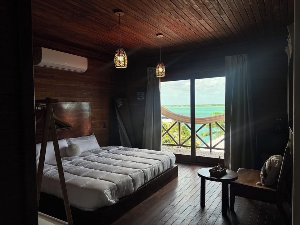 Premium bedding, down comforters, Select Comfort beds, free minibar