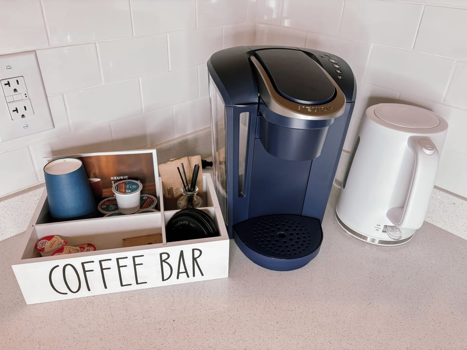 Coffee bar - Includes Starter Coffee & Tea