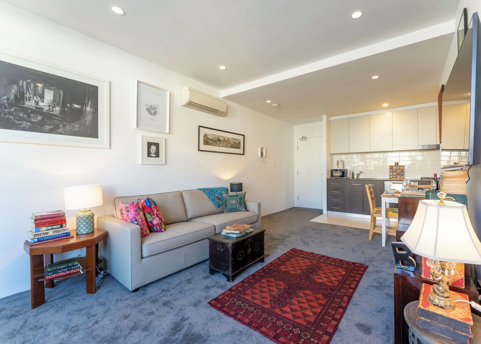 Spacious open plan living area