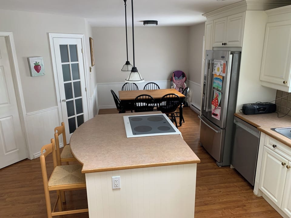 Kitchen Island with built in Range