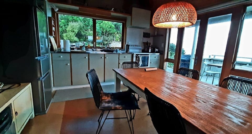 Dining chairs for six.