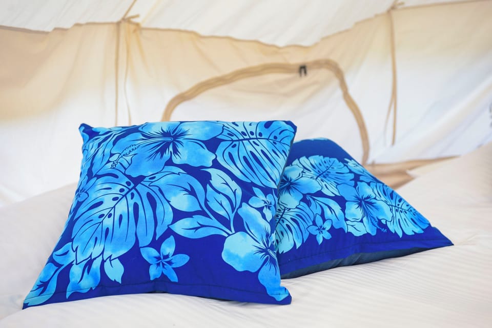 Hawaiians TentD(Non-smoking) | In-room safe, WiFi (free), bed sheets