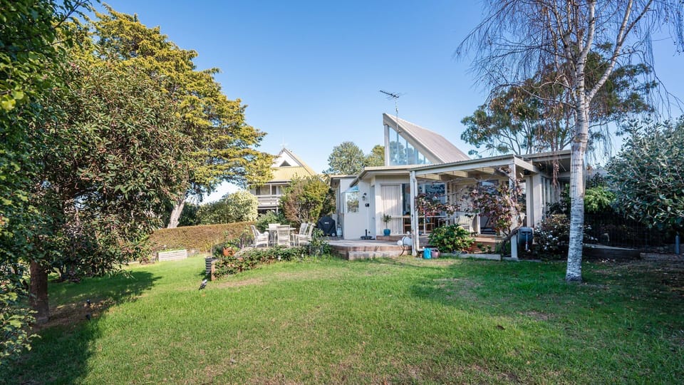Spacious yard