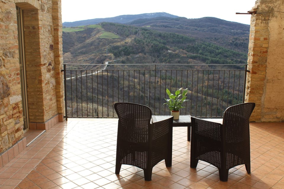 Comfort Triple Room, Hill View | Terrace/patio