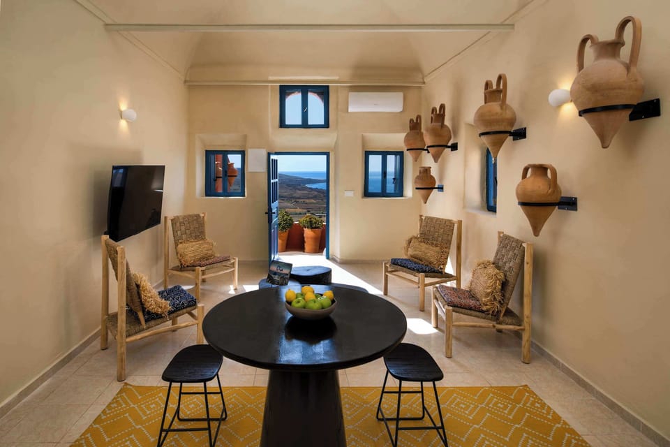 Dining Area with Warm Lighting
Central gathering space with artistic ceiling and ambient atmosphere.