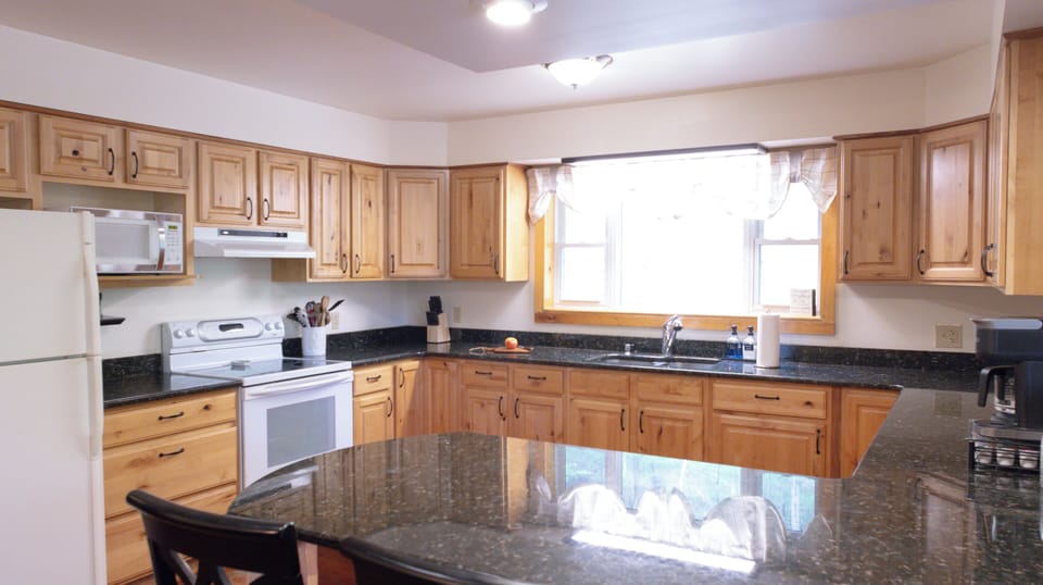Kitchen with Keurig coffee maker