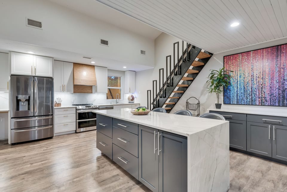 Open Concept Kitchen/Living/ Dining