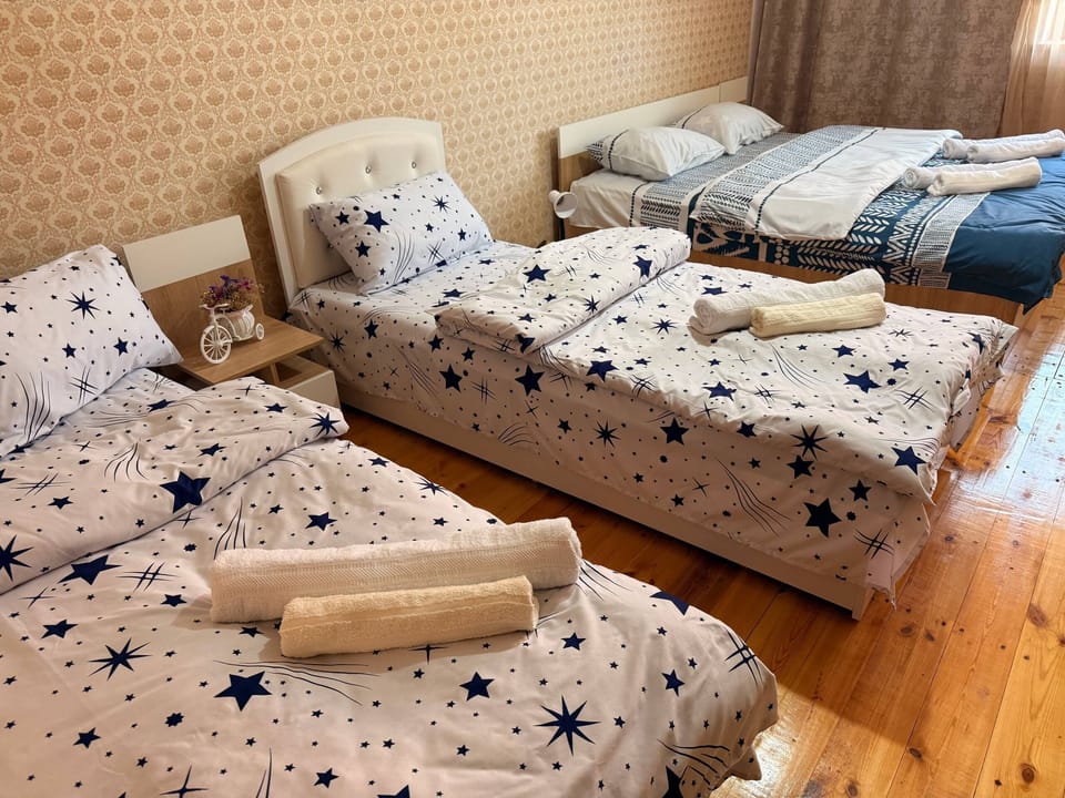 Family Quadruple Room | Premium bedding, blackout drapes, free WiFi, bed sheets