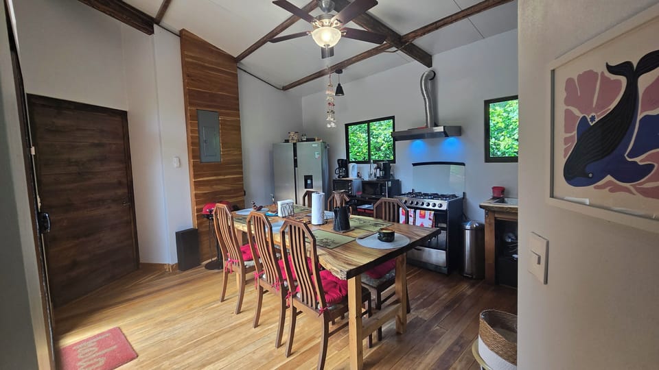 . kitchen and dining area