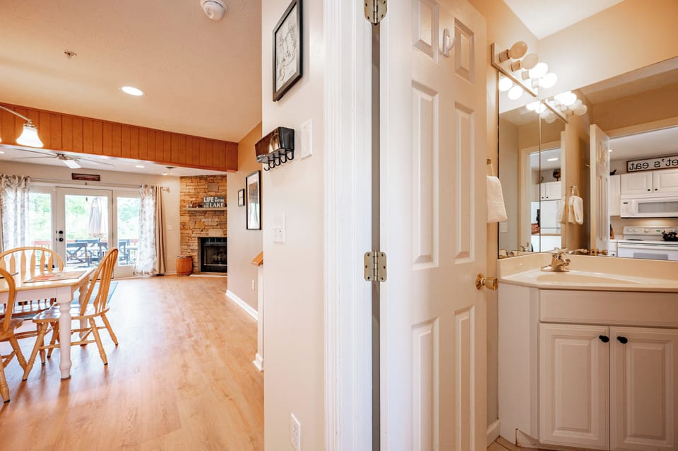 Powder Room on Main Level