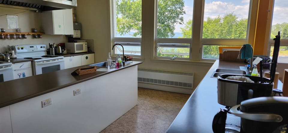 Shared fridge, shared microwave