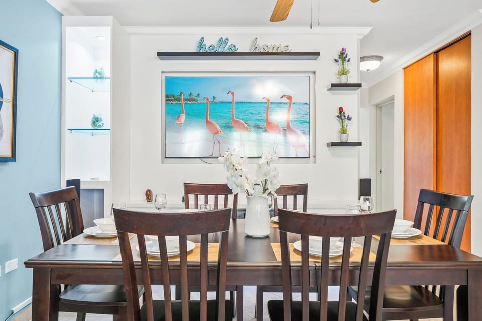 Dining table for enjoying delicious meals with family and friends