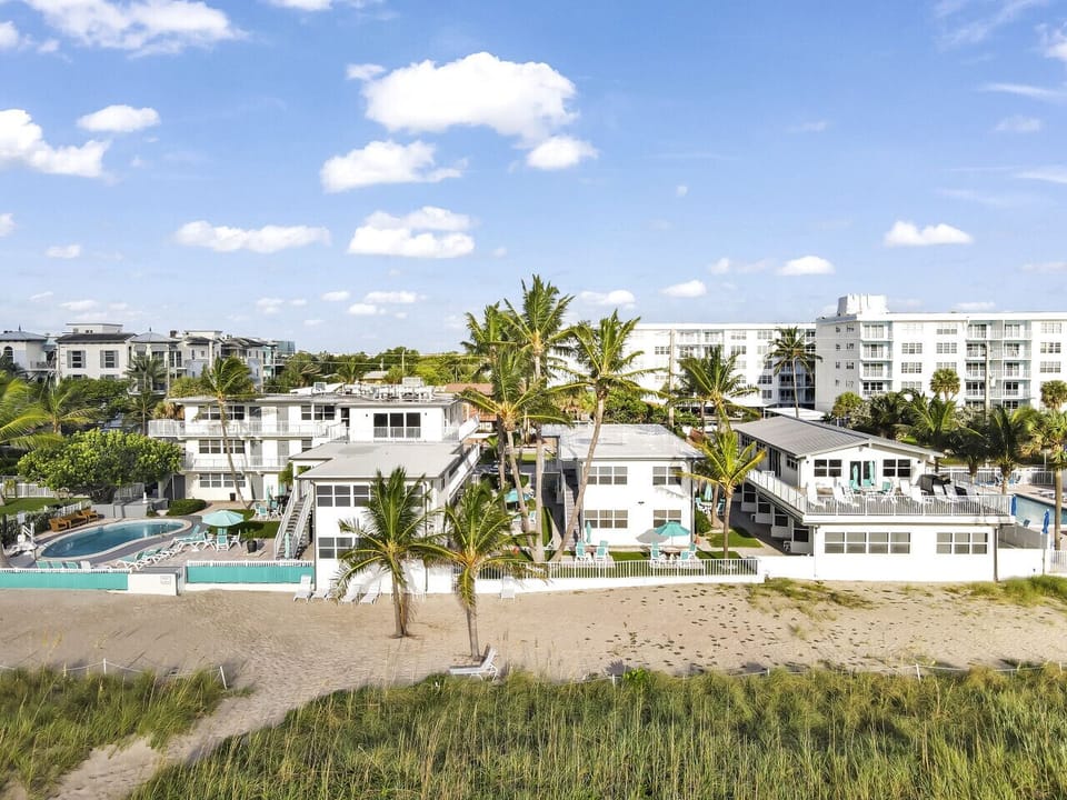 Back View from Beach
