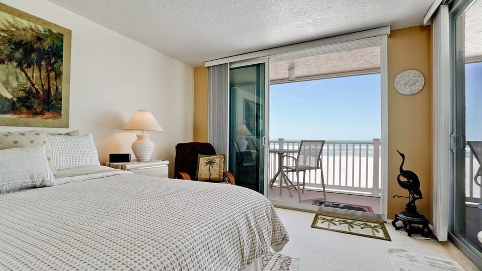 Master Bedroom with view of Gulf