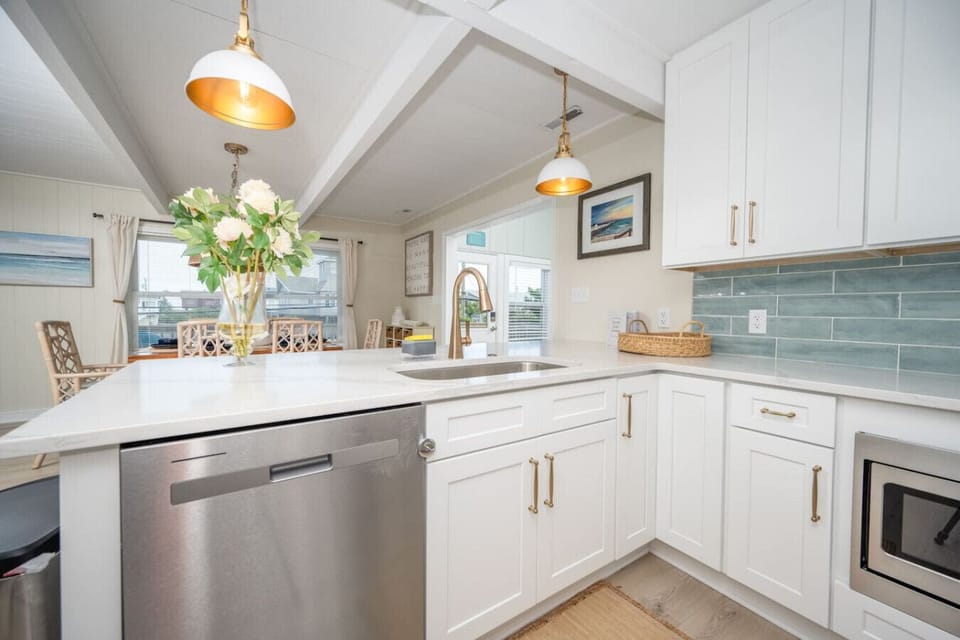 Full kitchen equipped with everything you need for home-cooked meals during your stay.